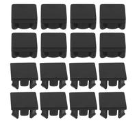 Briny River 16pcs Pieds en Caoutchouc pour Console de Jeu Couvercle à Vis Accessoires Compatible avec PlayStation 2 Fat Compatible avec PS2 Fat La Console Noir