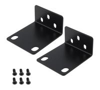 Briny River 2 Pièces Supports de Montage en Rack Réglables Compatible avec Hikvision Commutateurs 190157623 Série 76 Compatible avec HiWatch DVR NVR