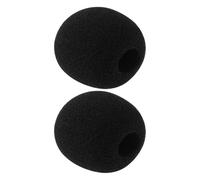 Briny River 2pcs Bonnette Anti-Vent pour Microphone Couvercle de Filtres Anti-Pop Compatible avec TASCAM X6 X8 (éponge)