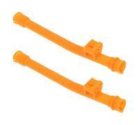 Briny River 2pcs Entonnoir Jauge D'huile Guide De Jauge Pièce De Rechange 06B 103 663 B Compatible avec Audi A4 Compatible avec Seat Compatible avec Skoda