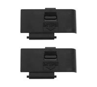 Briny River 2X Couvercle de Couvercle de la Batterie de l'appareil Photo Capuchon à Clipser Compatible avec Canon EOS 550D Rebel T2i Kiss X4 Noir