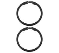Briny River 2X Entretoises de Moyeu Libre Noires Compatibles avec Cassette 10 Vitesses Et Moyeu Libre 11 Vitesses pour Vélo