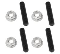 Briny River 4 écrous de Goujon de Collecteur D'échappement M8x1,25 Vis de 40 Mm Compatibles avec Honda