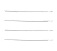 Briny River 4pcs Enfile-aiguilles à Cordon de Serrage à Ressort pour Bricolage Enfile-corde Clip Enfile-corde Convient pour La Couture à La Main Vestes Largeur Totale 22,8 Cm 0,43 Et 0,63 Cm