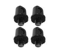 Briny River 4PCS Vis Métalliques à Installation Rapide 1/4-20 en Alliage Aluminium pour Sangle Appareil Photo Vis de Connexion pour Sangle de Cou Appareil Photo Noir