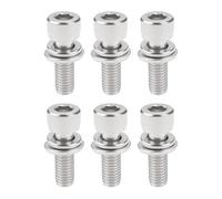 Briny River 6pcs Boulons de Collecteur d'échappement de Rechange (7517322 Et 7518984) Compatible avec Polaris RZR XP 1000 2014-2018