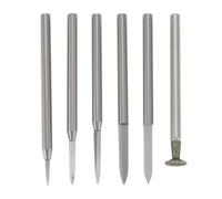 Briny River 6X Ensemble Forets à Bois de 1/8 Pouce Compatible avec s D-remel Les Outil Meuleuse à Matrice de Gravure