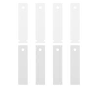Briny River 8pcs Glissières de Roulement de Sèche-linge Kit de Glissière de Tambour Avant Pièce de Rechange WE1M1067 WE1M504 Compatible avec GE Sèche-linge Compatible avec Hotpoint Sèche-linge