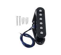 Briny River Alnico Lot de 5 micros à bobine simple pour guitare électrique 5-6 K 2,2 H Compatible avec guitare électrique de style ST/SQ 50 mm