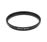 Briny River Bague abaisseur en alliage d'aluminium 49 mm à 48 mm pour la plupart des appareils photo