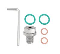 Briny River Bouchon de Vidange d'huile Autocollant en Acier Inoxydable Kit de Réparation de Filetage de Carter d'huile Adapté(M12,1-1,25 Mm)