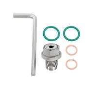 Briny River Bouchon de Vidange D'huile Autocollant en Acier Inoxydable Kit de Réparation de Filetage Carter d'huile Adapté à Plupart(M14,1-1,5 Mm)