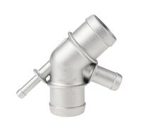 Briny River Bride de Liquide de Refroidissement Tuyau d'eau de Radiateur 1J0121087C Compatible avec VW Golf Compatible avec Audi TT