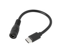 Briny River Câble adaptateur USB Type-C mâle vers DC5521 femelle compatible avec Starlink Mini Systems 0,12 m