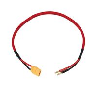 Briny River Câble de charge mâle 4 mm vers XT90 femelle 12 AWG pour chargeurs de batterie au lithium et la plupart des jouets RC