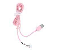 Briny River Câble USB de données audio compatible avec casque Razer Kraken Kitty Edition compatible avec casque Ultimates Edition Rose