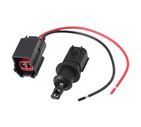 Briny River Capteur de température d'air d'admission de voiture 2 broches 4606487AB 4606487AA compatible avec Chrysler compatible avec Jeep avec connecteur