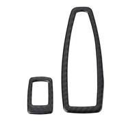 Briny River Commutateur de fenêtre de voiture en fibre de carbone compatible avec BMW 1 2 3 GT/F20 F21 2012-2016