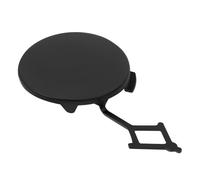 Briny River Housse de protection pour pare-chocs arrière de voiture ABS pour attelage de remorquage de remplacement 1612394180 Compatible avec Peugeot 2008 2013-2016, Noir