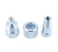 Briny River Kit d'adaptateur Mâle-femelle pour Coupleur de Vérin Hydraulique 20 Mm Et 13 Mm