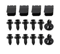 Briny River Kit de 16 Visserie de Fixation pour Bavettes de Garde-Boue Auto Clips de Maintien Compatible avec Tesla Model Y 3 S X