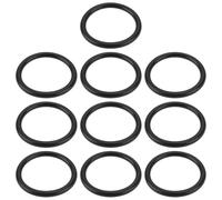 Briny River Lot de 10 bagues d'étanchéité pour tube d'eau de refroidissement de voiture 29752 06C121085F compatible avec Audi A2 2000-2005 A3 1996-2014 40 x 32 x 4 mm