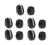 Briny River Lot de 10 Boutons de Contrôle du Volume Et de Canal Compatibles avec Les Radios Kenwood TK3402 NX248 NX340 Et NX348