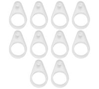 Briny River Lot de 10 clips en silicone pour appareil auditif 7 mm Compatible avec appareils auditifs DTS
