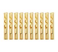 Briny River Lot de 10 Connecteurs Bananes 4 Mm en Cuivre Plaqué Or pour BFA/Camcon