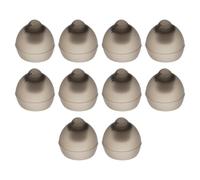 Briny River Lot de 10 Embouts Auriculaires en Silicone pour Prothèses Auditives Compatible avec Marvel Compatible avec Phonak Paradise RIC 9,4 X 9,3 Mm Taille M