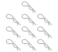 Briny River Lot de 10 Goupilles Fendues en Forme de R M5x100mm en Acier Inoxydable 304 pour