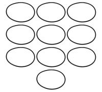 Briny River Lot de 10 Joints d'étanchéité pour Pompe à Vide de Voiture 53 X 1,8 Mm A6119970745 Compatible avec Mercedes