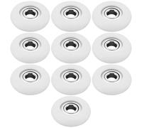 Briny River Lot de 10 rouleaux de porte de garage - 46,1 x 11 x 12 mm - Convient pour les portes sectionnelles de 5,1 cm