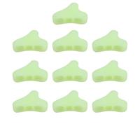 Briny River Lot de 10 Tendeurs de Corde Phosphorescents CL266 pour Tente de 1 à 3 Mm Dimensions 24 X 14 X 8 Mm