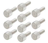 Briny River Lot de 10 vis moletées M4 x 12 mm pour mise au point de télescope