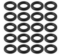 Briny River Lot de 100 Joints Toriques en Caoutchouc EPDM Rondelles d'étanchéité Métriques pour Raccord de Tuyau de Buse de Filtre 14 X 8 X 3 Mm Noir