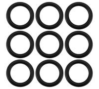 Briny River Lot de 150 joints toriques pour bouchon de vidange d'huile 11105 compatibles avec Harley-Davidson 9,5 x 14 x 2,25 mm Noir