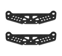 Briny River Lot de 2 Amortisseurs Avant Et Arrière en Fibre de Carbone pour Voiture Télécommandée Compatible avec Tam-iya TT01 TT01E