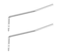 Briny River Lot de 2 Bras de Vibrato de 6 Mm pour Guitare Compatible avec Ibanez Edge Lo-Pro Compatible avec Edge Pro Argent