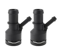 Briny River Lot de 2 Brides de Liquide de Refroidissement Compatible avec Audi A3 8P1 8P7 8PA 2003-2013 1K0122291C