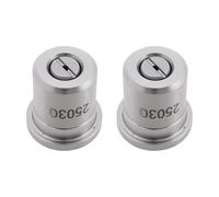 Briny River Lot de 2 buses à angle 030 de 25 °, pistolet pulvérisateur haute pression, buse en acier inoxydable, pression maximale de 350 bar, compatible avec Karcher