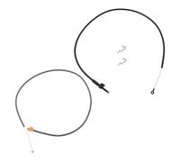 Briny River Lot de 2 câbles d'unité de commande de volet d'air de chauffage 7701473284 compatible avec Renault TRAFIC 2 Compatible avec Opel Vivaro 2001