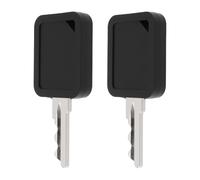 Briny River Lot de 2 clés de voiture de golf 1B 105068002 compatibles avec 2014 - actuel Club Car Carryall 300 500 510 550 700 710