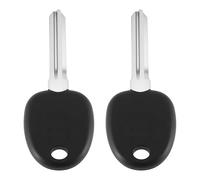 Briny River Lot de 2 clés vierges pour porte de voiture PG170D compatibles avec Hyundai Santa Fe Sonata