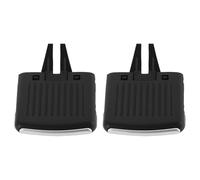 Briny River Lot de 2 clips de sortie de climatiseur 1K0819728 1KD819704 1KD819703 compatibles avec Volkswagen MK5 2006-2011