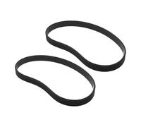 Briny River Lot de 2 courroies 6PJ470 en caoutchouc nervuré 185J pour tapis de course, masseur, tondeuse à gazon, tronçonneuse, compresseur d'air, 470 mm, noir