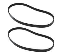 Briny River Lot de 2 courroies d'entraînement 20006 79866M compatibles avec les imprimantes d'étiquettes thermiques Zebra 203dpi ZT410 ZM400 S4M Z4M