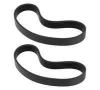 Briny River Lot de 2 courroies d'entraînement de 34,8 cm à 6 nervures compatibles avec rabot Ryobi AP1300 de 33 cm d'épaisseur