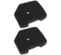 Briny River Lot de 2 Filtres à Air en Mousse 11013-2244 pour Tondeuse à Gazon Compatible avec Kawasaki TJ27E Et TJ027E Moteurs 72 X 70 X 10 Mm