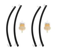 Briny River Lot de 2 filtres à carburant pour tondeuse à gazon 6 x 26 x 60 mm Compatible avec Briggs&Stratton